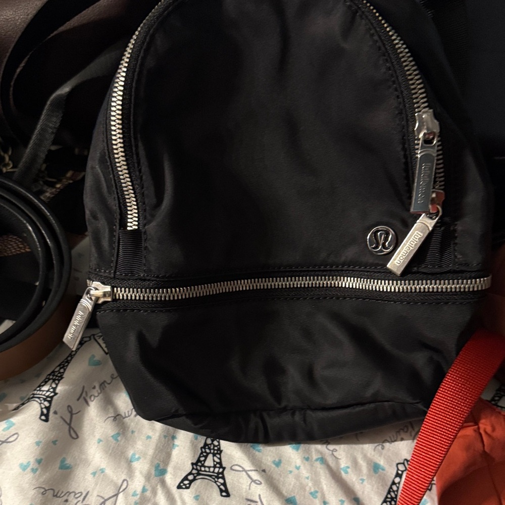 lululemon athletica Black Backpack